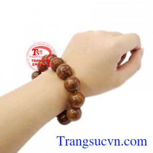 Chuỗi tay ngọc cẩm thạch an yên thiên nhiên.