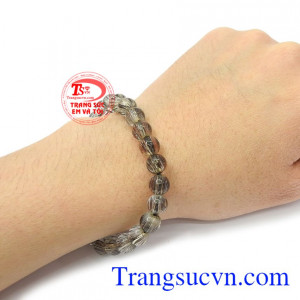 Chuỗi tay thạch anh tóc thành công bền đẹp, chất lượng, là sản phẩm rất được ưa chuộng