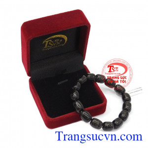 Vòng tay thạch anh tóc đen đẹp