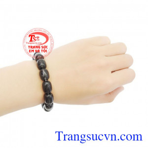 Thạch anh tóc đen thiên nhiên