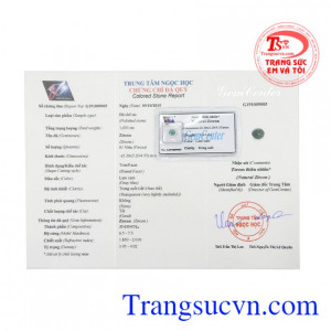 Đá quý Zircon ép vỉ thương hiệu Em và Tôi chất lượng, uy tín.