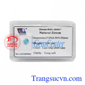 Đá Zircon ép vỉ chất lượng phù hợp với những người mệnh Thủy và mệnh Mộc.