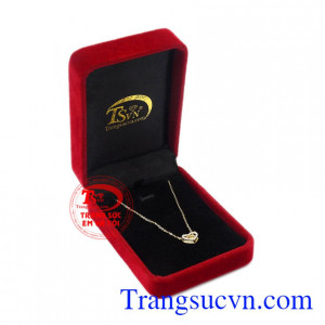 Dây chuyền nữ trái tim xinh xắn