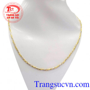 Dây chuyến ý kết bện đẹp