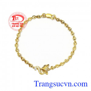 Hình tượng Hồ Ly được sử dụng như biểu tượng của sắc đẹp, sự khôn khéo và quyền lực,Lắc tay nữ hồ ly đẹp