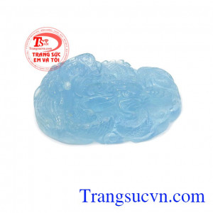 Mặt dây Aquamarine bình an