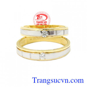 Trang sức Em và Tôi luôn hy vọng tình yêu của hai bạn luôn được bền chặt. Nhẫn cưới vàng chung đôi