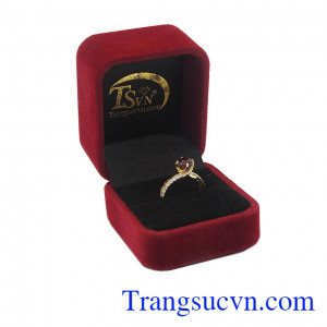 Nhẫn Nữ Vàng tây đẹp