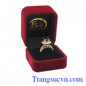 Nhẫn nữ saphir thịnh vượng