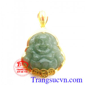 Phật di lặc cẩm thạch thiên nhiên có thể chống nhược thị và giúp điều trị cận thị.