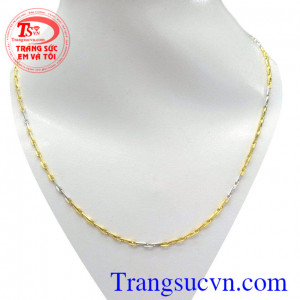 Vòng cổ vàng tây nữ 