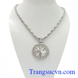 Bộ dây chuyền danh vọng là bộ sản phẩm vàng trắng cao cấp mà bạn nam nào cũng thích