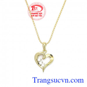 Bộ dây trái tim vàng chất lượng uy tín, giao hàng nhanh trên toàn quốc