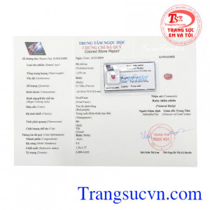 Đá Ruby ép vỉ thiên nhiên giao hàng trên toàn quốc.