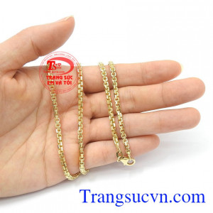 Dây chuyền nữ vàng tây sang trọng uy tín, chất lượng, giao hàng nhanh toàn quốc, thanh toán an toàn.
