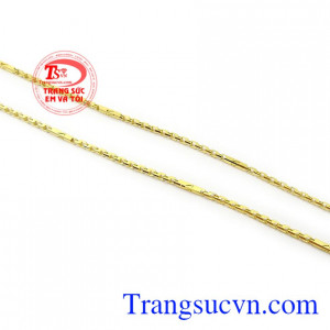 Dây chuyền nữ vàng tây xinh xắn tôn lên sự dịu dàng, tinh tế và cá tính cho người đeo