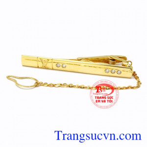 Dây chuyền vàng KẸP CARAVAT VÀNG