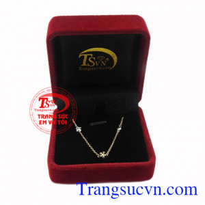 Lắc chân vàng nữ tính bảo hành 6 tháng, giao hàng toàn quốc. 