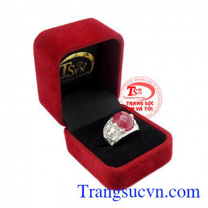 Trang sức Em và Tôi nhận đặt thiết kế 3D các sản phẩm trang sức theo yêu cầu của từng khách hàng,Nhẫn nam bạc Ruby thiên nhiên