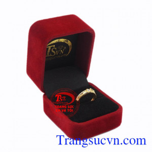 Nhẫn nữ vàng tao nhã vàng 18k