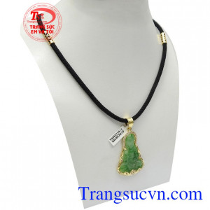 Bộ dây chuyền Phật Bà an yên là biểu tượng mang lại bình an, may mắn và thịnh vượng cho người đeo
