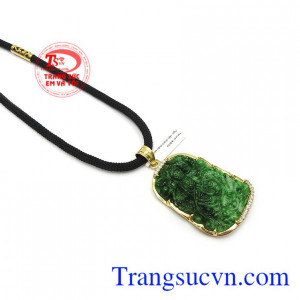 Bộ dây chuyền Quan Âm bình an thời trang, phong cách