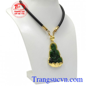 Bộ mặt dây phật A Di Đà Jadeite sẽ là món quà thật ý nghĩa để dành tặng cho người thân, bạn bè. 