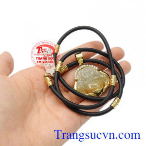 Bộ mặt dây phật Di Lặc đẹp thiên nhiên.