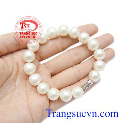 Chuỗi ngọc trai phù hợp trong những ngày đặc biệt. Chuỗi tay ngọc trai đẹp