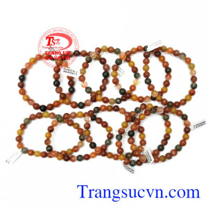 Chuỗi tay thạch anh màu sắc