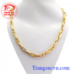 Dây chuyền nam đúc vàng