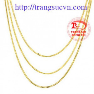 Dây chuyền nữ vàng 18k