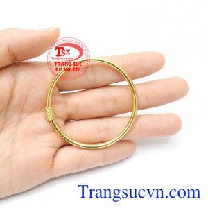 Lắc vàng trẻ em xinh xắn chế tác đẹp, tinh xảo, thời trang