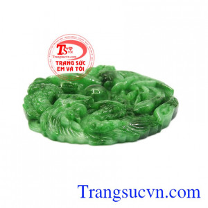 Sản phẩm mang ý nghĩa giàu có, sung túc và thịnh vượng thích hợp cho mọi người. Mặt ngọc cẩm thạch long phụng
