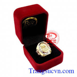 Trang sức Em và Tôi nhận đặt thiết kế các sản phẩm trang sức theo yêu cầu,Nhẫn nam Rồng vàng nhập khẩu