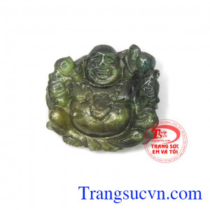 Phật Di Lặc đá saphir đẹp được chạm khắc từ đá sapphire tự nhiên