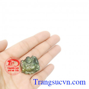 Phật Di Lặc đá saphir đẹp