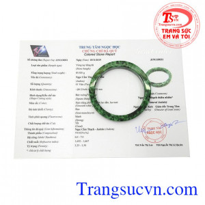 Vòng cẩm thạch thiên nhiên cao cấp