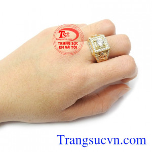 Nhẫn nam vàng đẳng cấp uy tín, chất lượng, bảo hành 12 tháng, giao hàng nhanh toàn quốc.