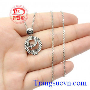 Bộ nữ trang được nhập khẩu hoàn toàn, bảo hành 6 tháng, giao hàng toàn quốc,Bộ dây nữ vàng trắng nổi bật