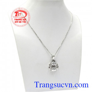 Thiết kế mới lạ, là món quà ý nghĩa dành tặng các bạn nữ,Bộ dây nữ vàng trắng trang nhã