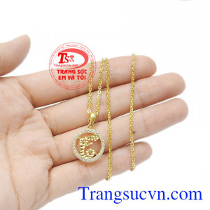 Bộ trang sức chế tác từ vàng tây 10k bền đẹp bảo hành uy tín, giao hàng toàn quốc. Bộ nữ trang chữ T lấp lánh