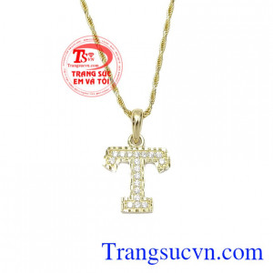 Các chi tiết được phay tỉ mỉ, sắc nét. Bộ trang sức chữ T nhập khẩu