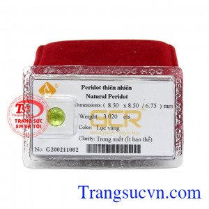 Người ta tin rằng loại đá này có nguồn năng lượng tích cực tác động đến hệ tuần hoàn máu, từ đó giúp cải thiện hệ tim mạch,Đá Peridot ép vỉ cao cấp