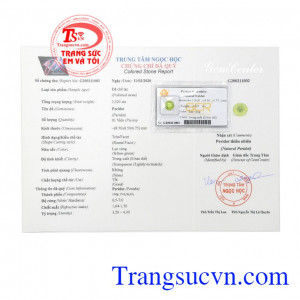 Về phong thủy, màu xanh là bản mệnh của người mệnh Mộc và là màu tương sinh với mệnh Hỏa, vì thế 2 mệnhnày sở hữu đá Peridot sẽ rất tốt,Đá Peridot ép vỉ cao cấp