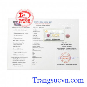 Sản phẩm phù hợp làm mặt nhẫn, mặt dây chuyền đeo hợp thời trang, mang lại vẻ sang trọng cho chủ nhân,Đá Ruby sao ép vỉ thiên nhiên