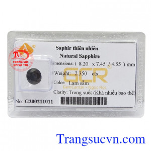 Đá sapphire thiên nhiên hạnh phúc từ xa xưa đã rất được con người ưa chuộng sử dụng như lá bùa hộ mệnh cho bản thân