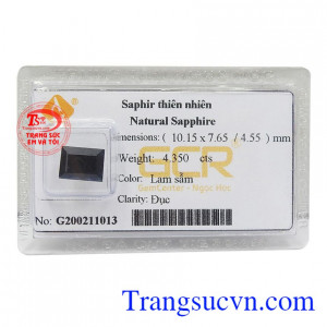 Đá sapphire thiên nhiên sang trọng từ xa xưa đã rất được con người ưa chuộng bởi vẻ đẹp cũng như tác dụng tuyệt vời của nó
