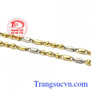 Với kỹ thuật hiện đại, tiên tiến nhất giúp tạo nên một sản phẩm hoàn hảo đầy sức hút. Dây chuyền nam phá cách