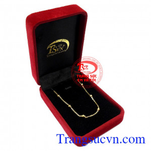 Lắc tay nữ vàng tinh tế